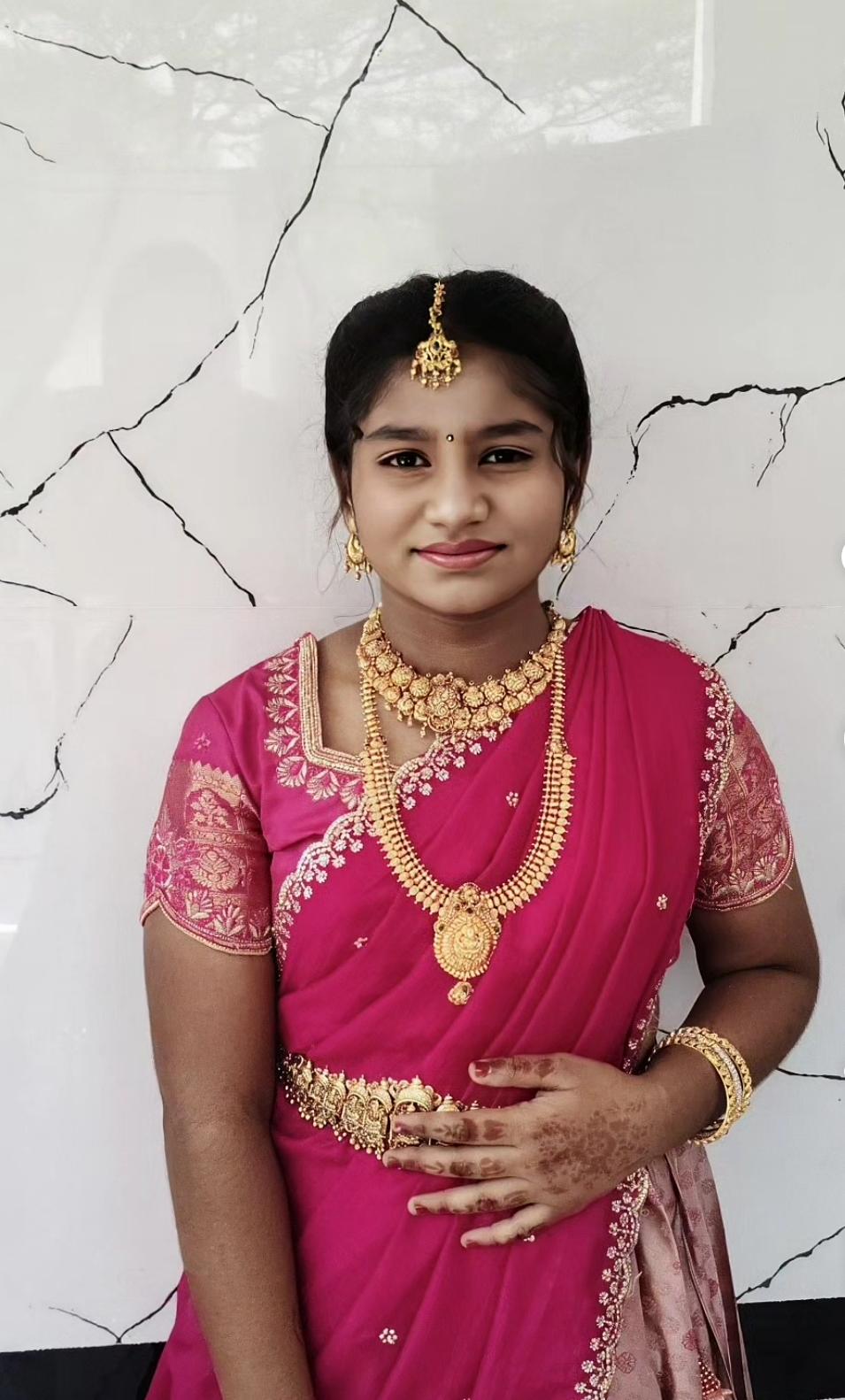 Puberty ceremony makeover photo